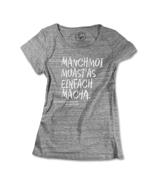 Manchmoi muast as einfach macha