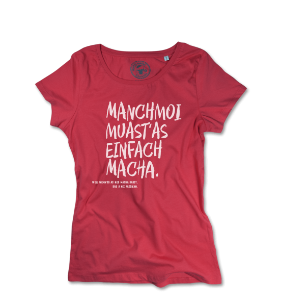 Manchmoi muast as einfach macha