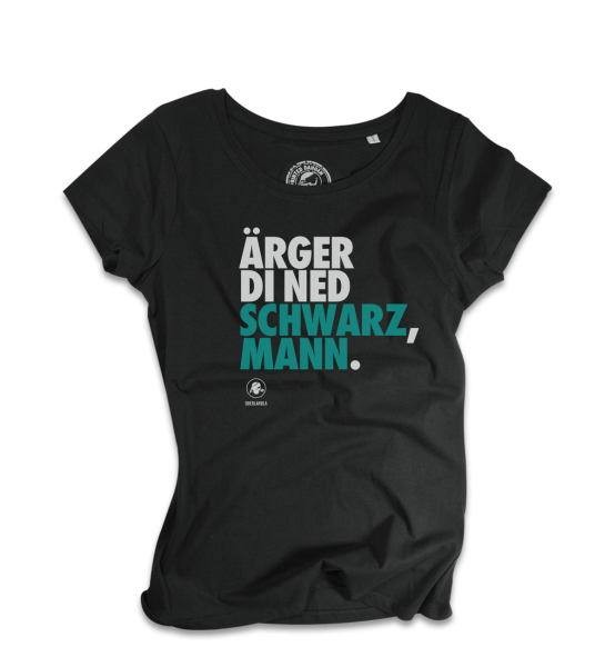 Ärger di ned schwarz, Mann