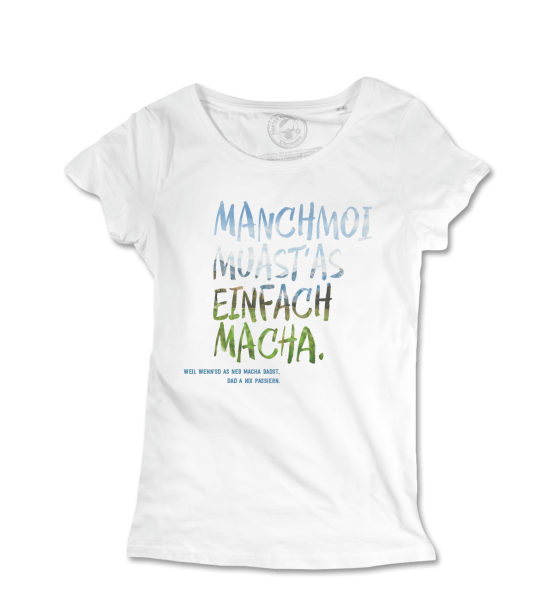 Manchmoi muast as einfach macha