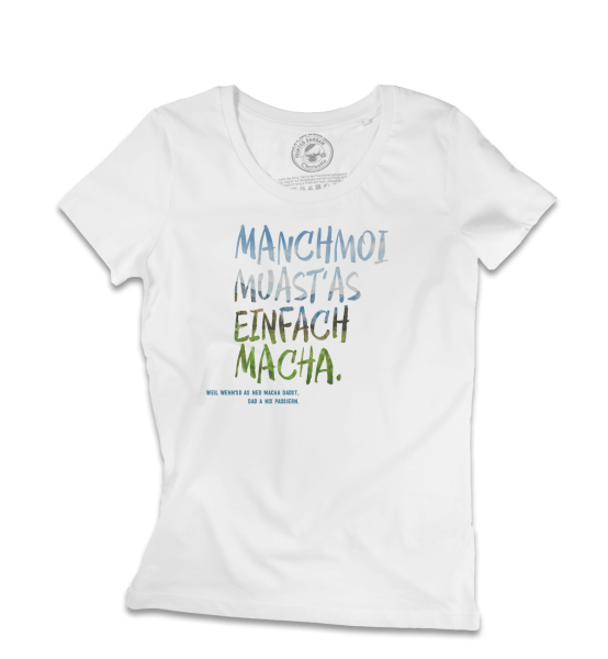 Manchmoi muast as einfach macha