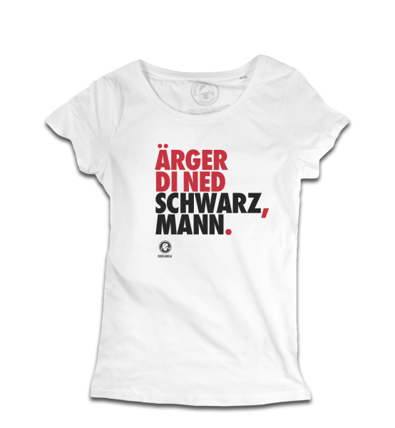 Ärger di ned schwarz, Mann